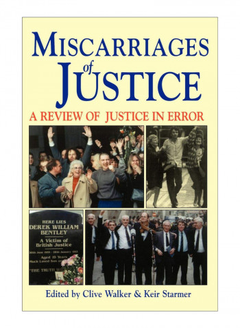 Miscarriages Of Justice (A Review Of Justice In Error) Paperback 2nd