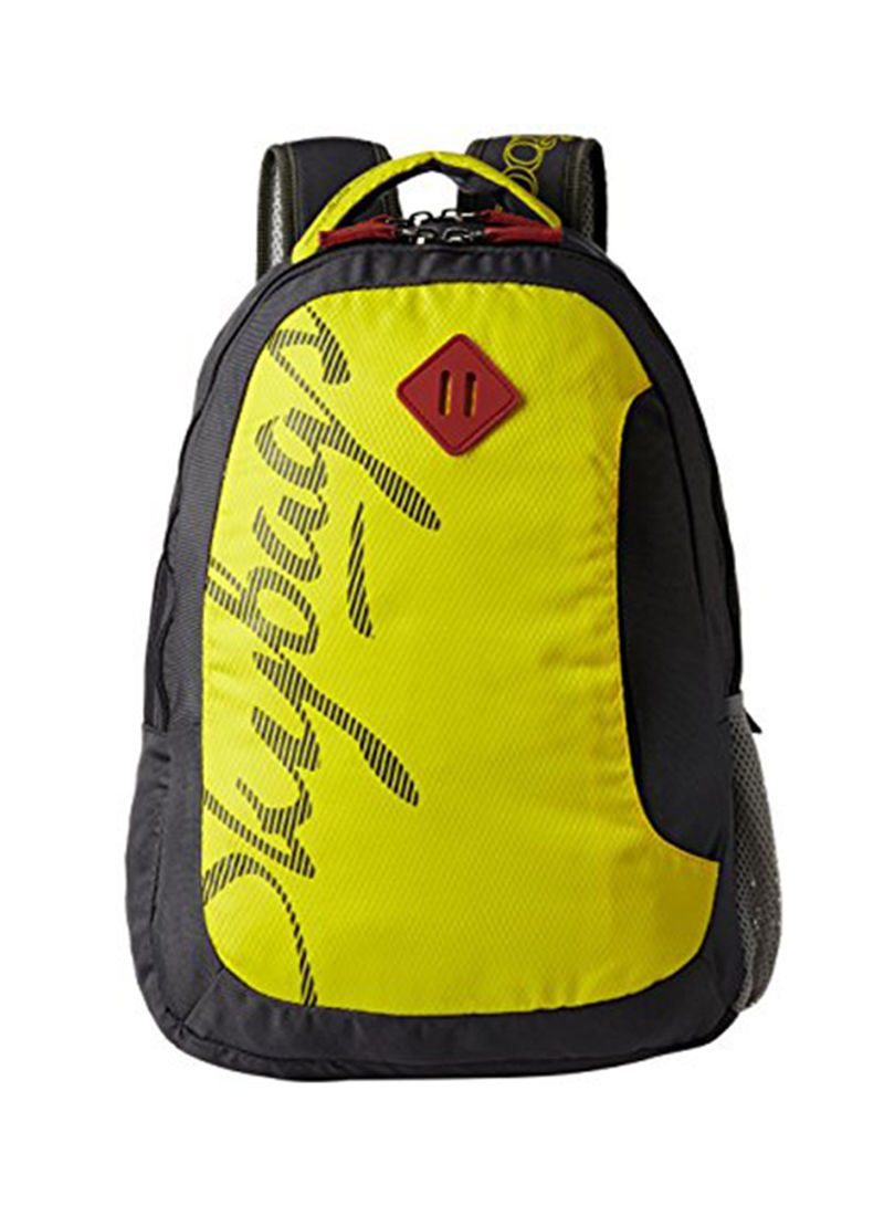 Polyester Blend Backpack - 26 Liter, 19.69 Inch Yellow