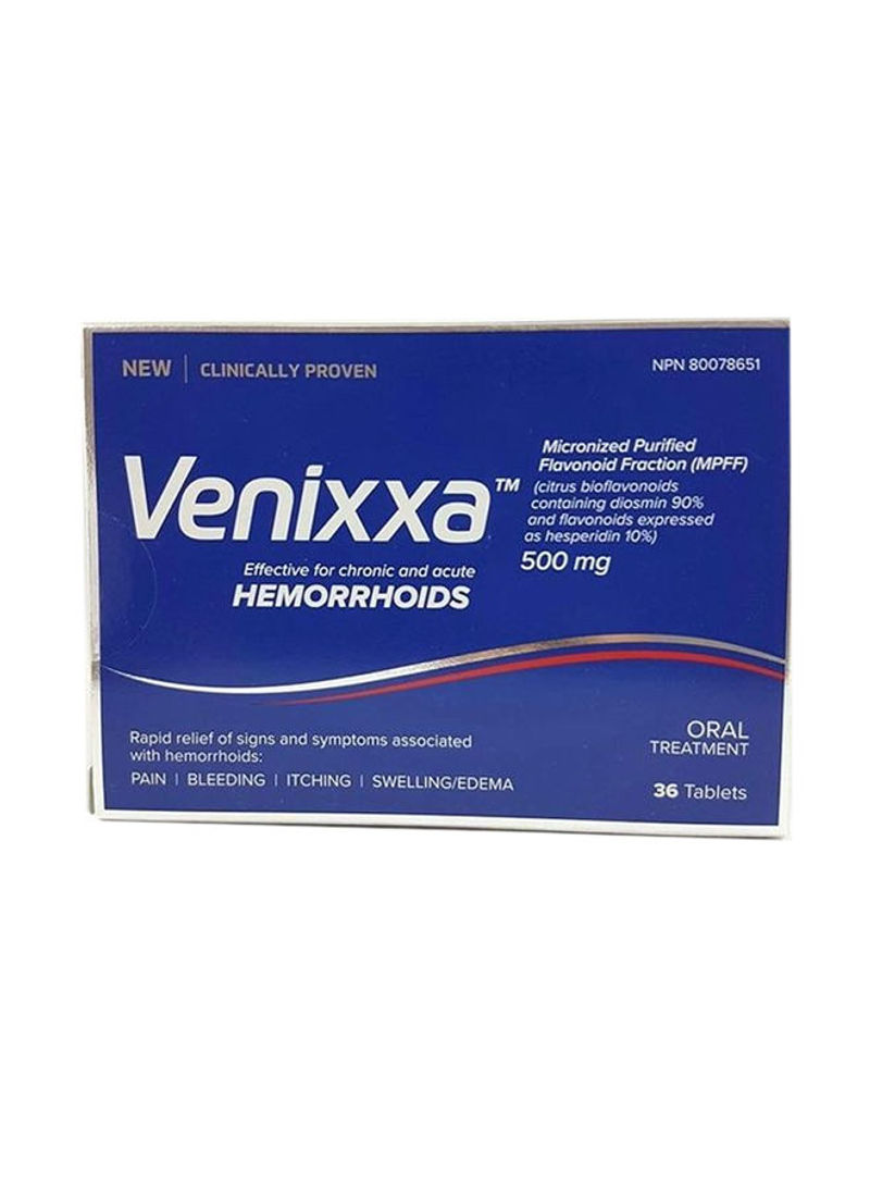 Hemorrhoids 500mg, 36 Tablets