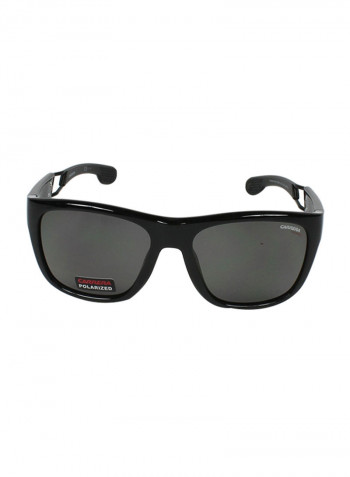 Men's Full Rim Square Sunglasses - Lens Size: 56 mm