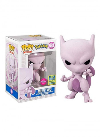 Pop! Games  Pokemon Flocked Mewtwo 4x7inch