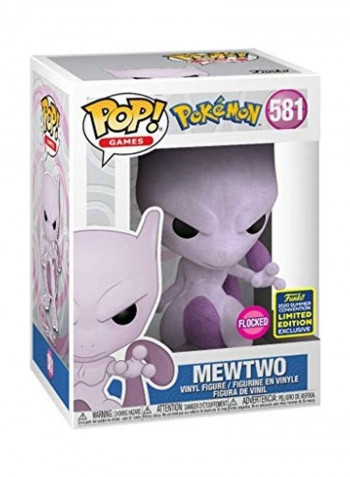 Pop! Games  Pokemon Flocked Mewtwo 4x7inch