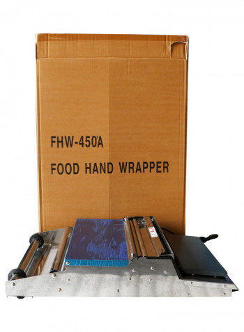 Hand Wrapper for Food Packaging Silver
