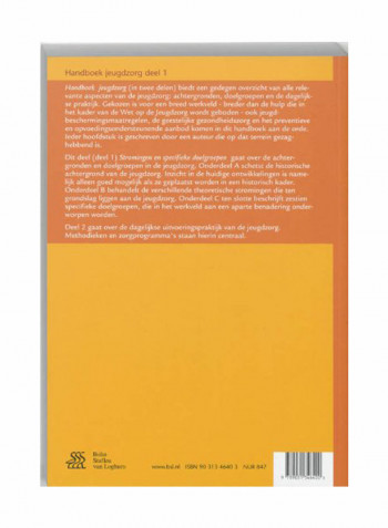Handboek Jeugdzorg Deel 1: Stromingen En Specifieke Doelgroepen Paperback