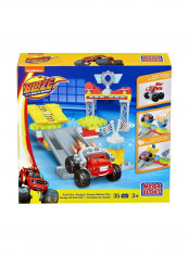 35-Piece Blaze Axle City Garage Building Set