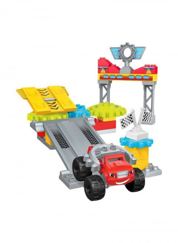 35-Piece Blaze Axle City Garage Building Set