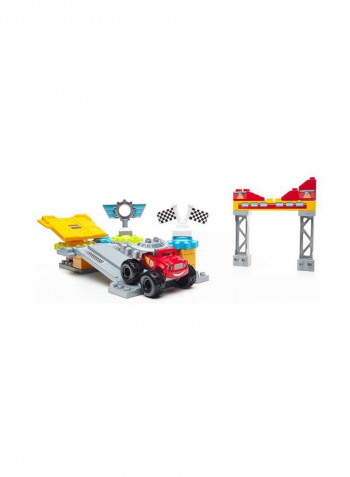 35-Piece Blaze Axle City Garage Building Set