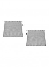 4-Piece Replacement Fireplace Mesh Screen Panels With Grip Pull Set Matte Black 29x24inch reviews 4-Piece Replacement Fireplace Mesh Screen Panels With Grip Pull Set Matte Black 29x24inch