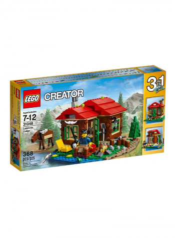 368-Piece Creator Lakeside Lodge Building Set 31048