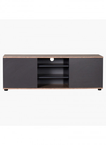 Bordum Low TV Unit Black