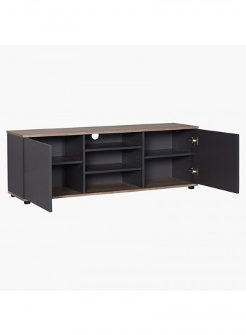 Bordum Low TV Unit Black