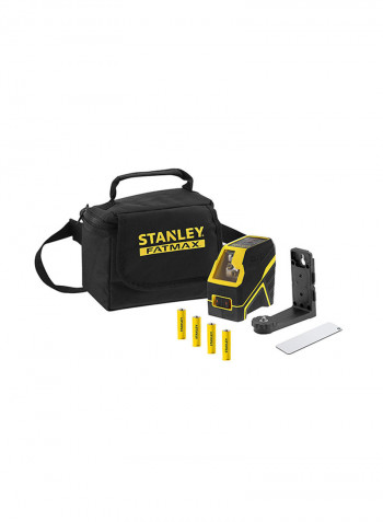 FCL-R Cross Line Alkaline Red Beam Laser Yellow/Black