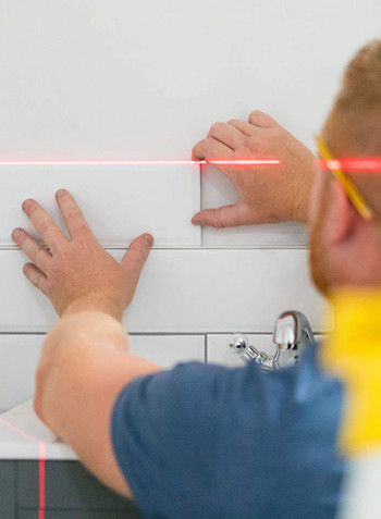 FCL-R Cross Line Alkaline Red Beam Laser Yellow/Black