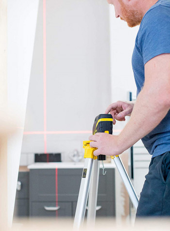 FCL-R Cross Line Alkaline Red Beam Laser Yellow/Black