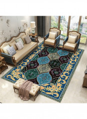 Living Room Rectangular Carpet Multicolour 80x180centimeter