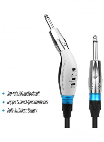 A1-M HiFi Guitar Cable Musical Instrument Cord Audio Cable