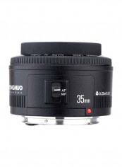 35mm f1 AF/MF Auto Focus Lens 8.3cm Black