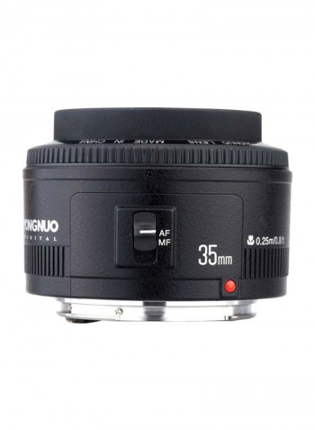 35mm f1 AF/MF Auto Focus Lens 8.3cm Black