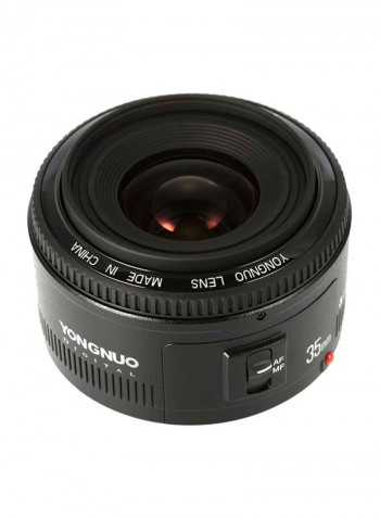 35mm f1 AF/MF Auto Focus Lens 8.3cm Black