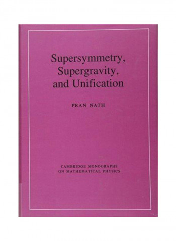 Cambridge Monographs on Mathematical Physics Hardcover