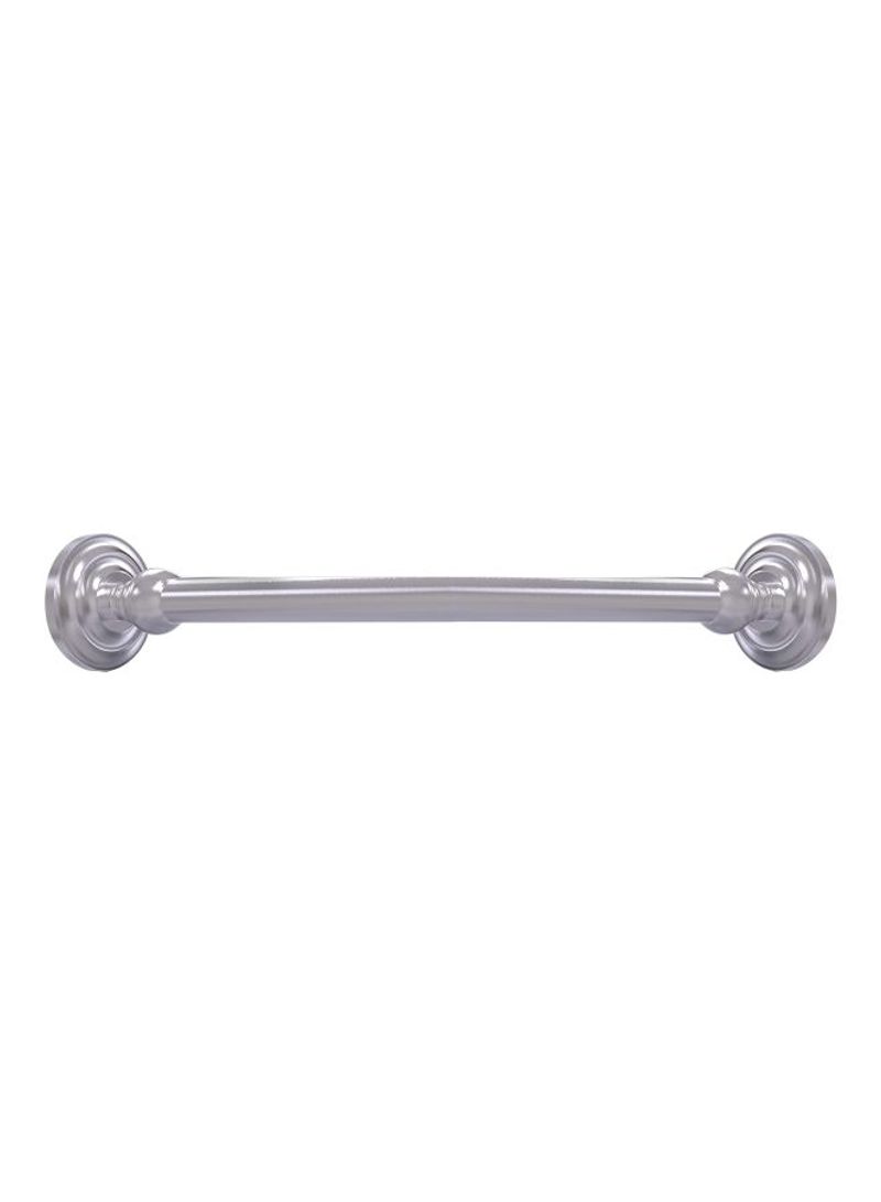 Que New Collection Curtain Shower Rod Bracket Satin Chrome 3x2.25x3inch