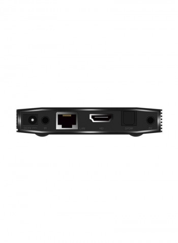 Android Smart TV Box With Remote Control X3 Black