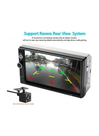 Car Stereo Player With Remote Control And Reversing Camera