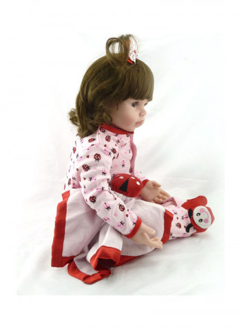 Reborn Baby Doll with Beetle Coat 55x15.5x22.5cm
