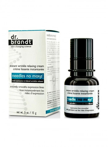 Needles No More Instant Wrinkle Relaxing Cream 15g