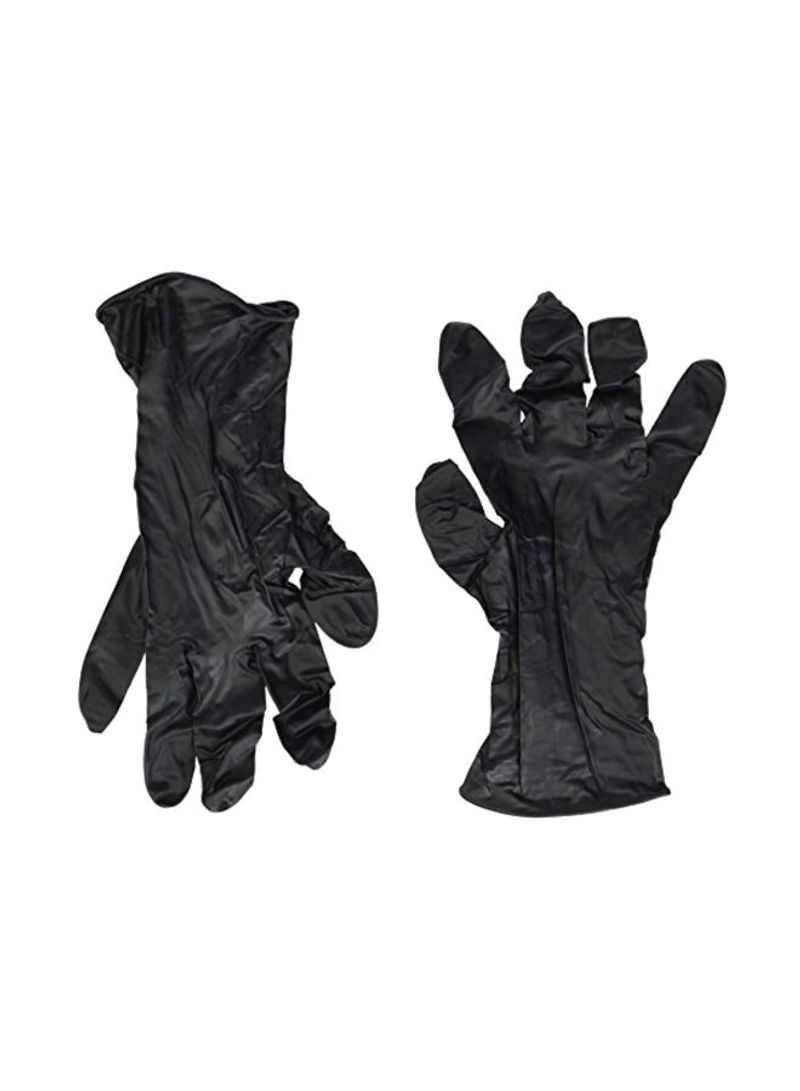 2-Piece Glove Set Black M