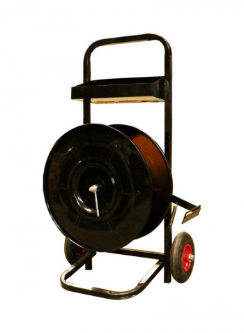 Composite Strap Dispenser - Front Facing 200 mm Black 200millimeter