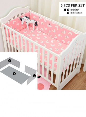 3-Piece Goose Printed Bedding Set