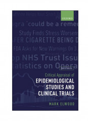 Critical Appraisal Of Epidemiological Studies And Clinical Trials Paperback 4