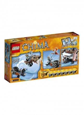 161-Piece Chima Strainor's Saber Cycle Building Set 70220