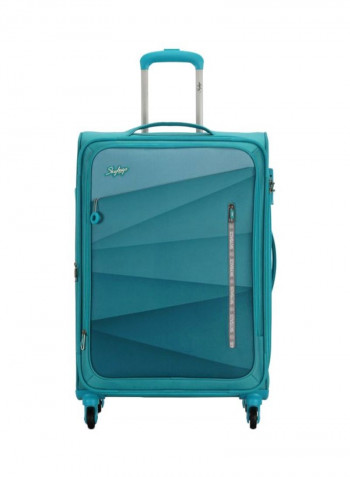 Reverb 4 Wheels Softside Luggage Trolley Teal