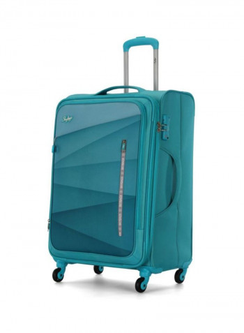 Reverb 4 Wheels Softside Luggage Trolley Teal