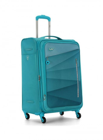 Reverb 4 Wheels Softside Luggage Trolley Teal
