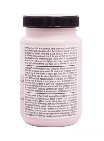 Home Decor Chalk Ultra Matte Acrylic Paint Pink/Black