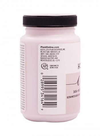 Home Decor Chalk Ultra Matte Acrylic Paint Pink/Black