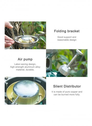 Outdoor Supplies Camping Oil Stove 14 x 14 x 15cm