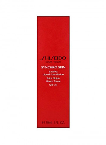 Synchro Skin Lasting Liquid Foundation Broad Spectrum SPF 20 2 Neutral