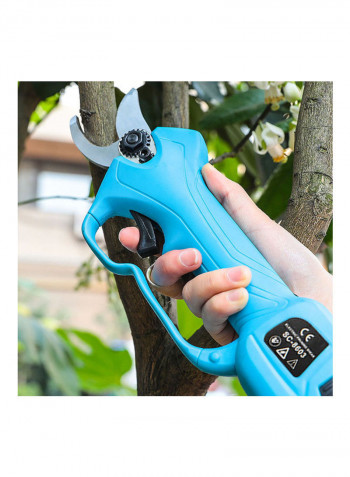 Cordless Electric Pruning Shear Blue/Black