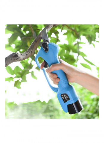 Cordless Electric Pruning Shear Blue/Black