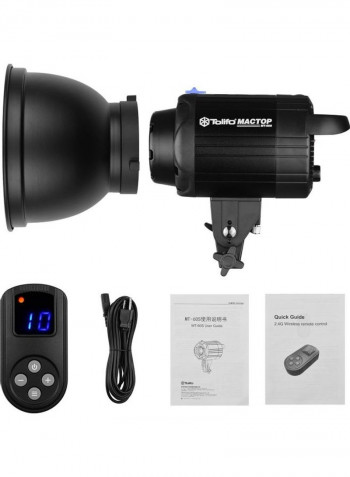 LED Continuous Video Light Studio Lamp Blue/Silver