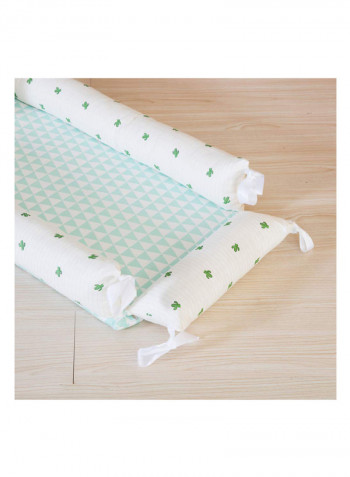 Pack Of 8 Crown Designed Portable Crib Set