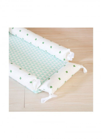 Pack Of 8 Crown Designed Portable Crib Set