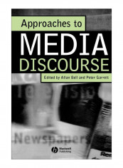 Approaches To Media Discourse Paperback