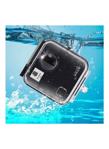 Waterproof Case Shell For GoPro Camera Clear/Black