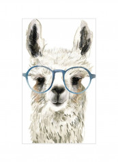 Hip Llama II Wall Poster Beige/Brown/Grey 80x3.5x90centimeter