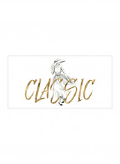 Gilded Fashion Figures II Wall Poster White/Beige/Grey 90x75x3.5centimeter